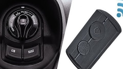 YAMAHA XMAX - HOW TO USE THE SMART KEY