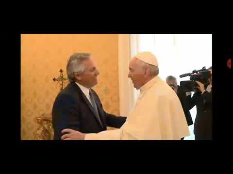DIÁLOGO ALBERTO Y PAPA FRANCISCO