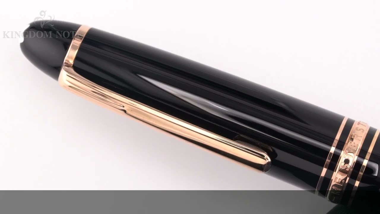 Montblanc 146 字幅変更 万年筆 レッドゴールド Montblanc 146 字幅変更 万年筆 レッドゴールド - メルカリ