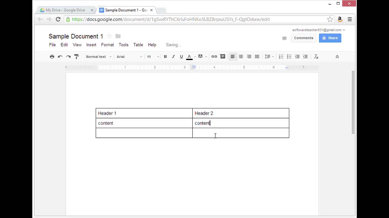To separate board Revision How to Make Table Borders Invisible in Google Docs : Google User Tips -  YouTube