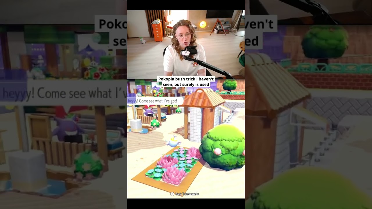 Pokopia bush trick I haven't seen, but surely is used