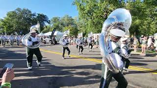 2023 msu marching band entering stadium sept 1