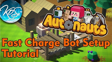 Fast Charge Bot Setup - Autonauts Tutorial (Production Chain Colony Builder) Release