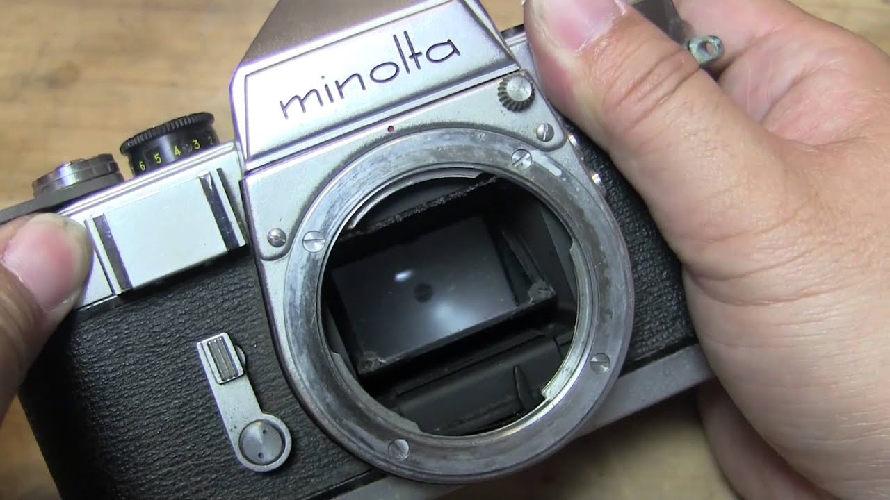 Minolta SR-3 SLR camera ミノルタ 一眼レフ - YouTube