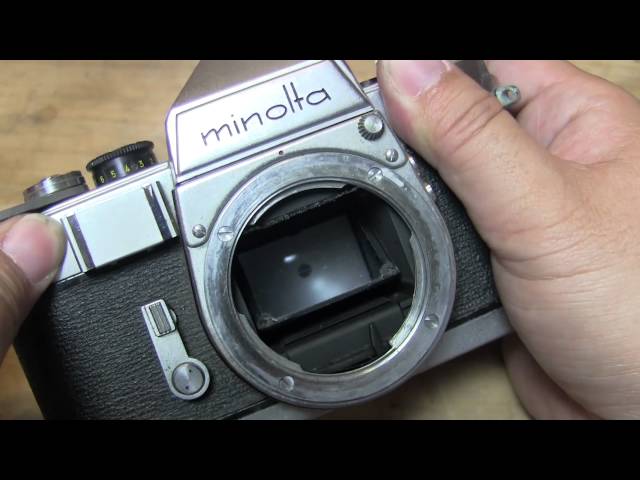 Minolta SR-3 SLR camera ミノルタ 一眼レフ - YouTube