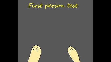 First person animation test (SFM)