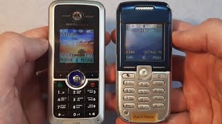 Incoming call & Outgoing call at the Same Time Sony Ericsson K300i + Motorola C168