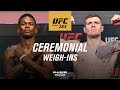 UFC 263: Ceremonial Weigh-in