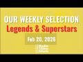 New Music Video Releases -  Feb 20, 2026 - Legends &amp; Superstars