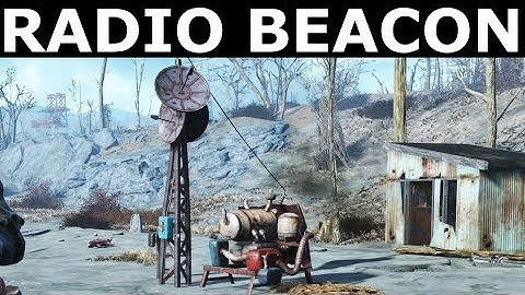 Fallout 4 - Build a RECRUITMENT RADIO BEACON