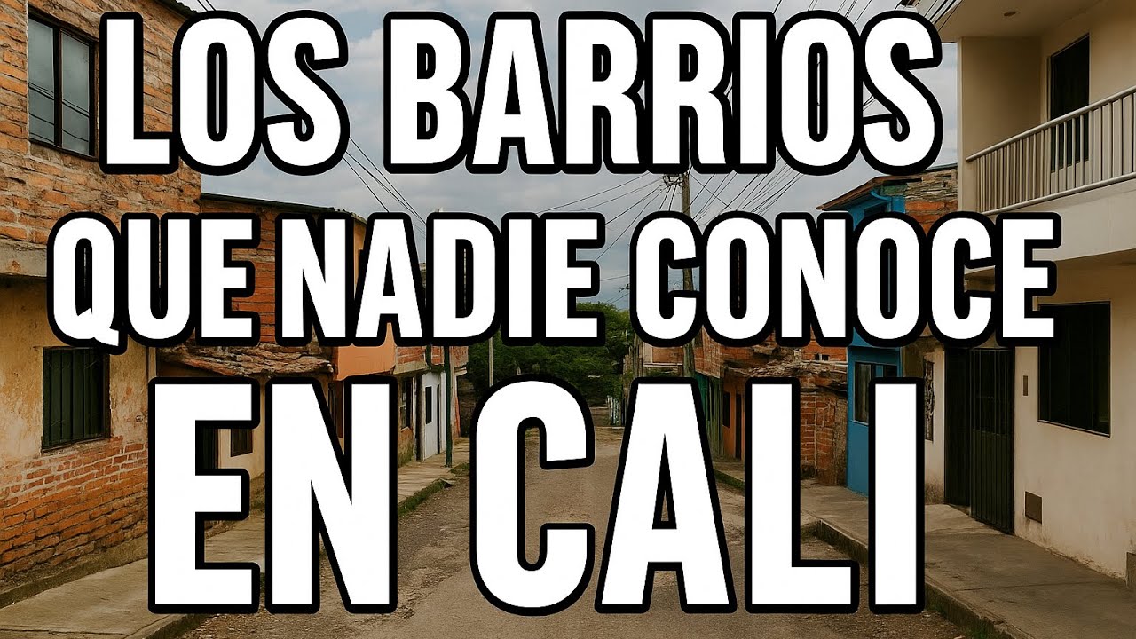 Los Barrios Más OCULTOS DE CALI. Los Conoces ?