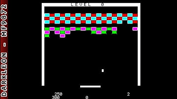 Oric 1/Atmos - 3D Maze & Breakout © 1983 JK Software - Gameplay