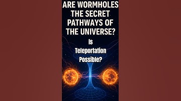 Are Wormholes the Universe’s Secret Shortcuts? #ai #space #universe #shorts #facts #science