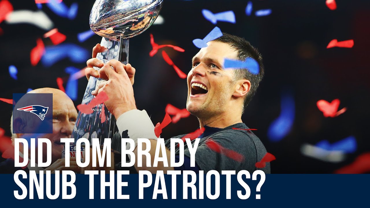 Tom Brady snubbing New England? Get used to it.