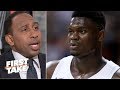 Stephen A. doesn’t have a problem with Zion’s top 50 ranking | First Take