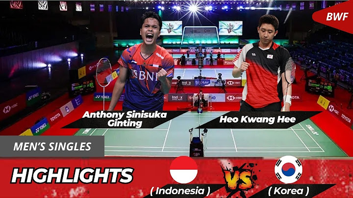 Anthony Sinisuka Ginting (INA) vs. Heo Kwang Hee (KOR) | Badminton Men’s Singles