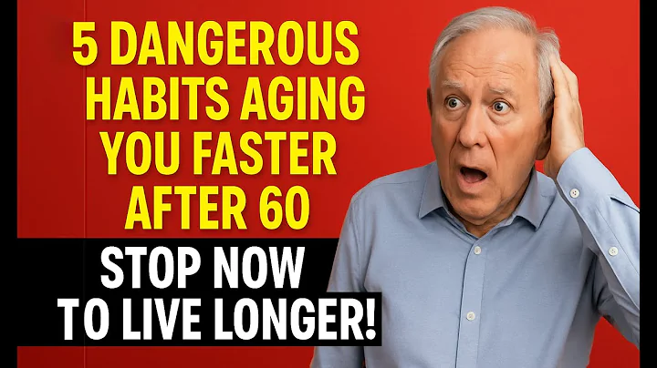 5 Dangerous Habits Aging You Faster After 60 (Stop These to Live Longer) #seniorhealth #healthyaging