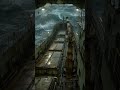 Security Cam: Heavy-Lift Ship Green Water Slam #Shorts