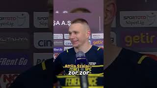 Attila Szalai Türkçe Konuşuyor