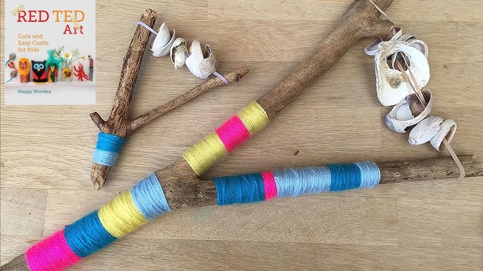 Nature Art & Craft - Winter Twig Weaving 