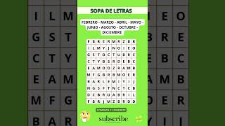 SOPA De LETRAS /Juegos para ADULTO MAYOR / Cogni Quiz / Niveles: FACIL, MEDIO, DIFICIL screenshot 5