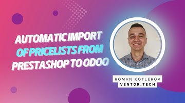 Odoo PrestaShop Connector - Automatic import of Pricelists from PrestaShop to Odoo