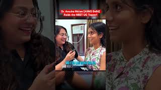 Dr. Anusha Ma'am (AIIMS Delhi) Raids the NEET UG Topper! #anusha maam #microbiology #neetpg #pwmeded