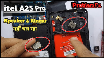 Itel A25 Pro Ringer/speaker Problem | Itel A25 Ringer Not Working | How To Fix Itel Speaker #repair