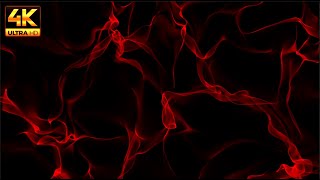 4K Red Smoke Screensaver  1 Hour  Infinite Loop   Free Download  (No Sound)