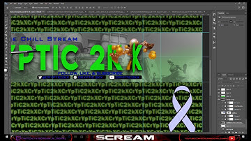 Designer Workshop #3 - Learn the Pen Tool and Design CrYpTic 2kX new channel art
