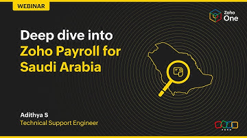 Deep dive into Zoho Payroll for Saudi Arabia