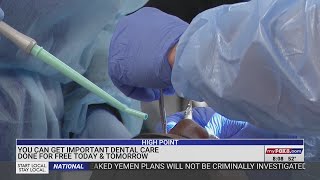 Free dental care offered in High Point for those who need it