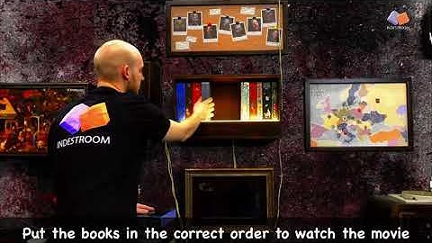 Puzzle with the horror movie