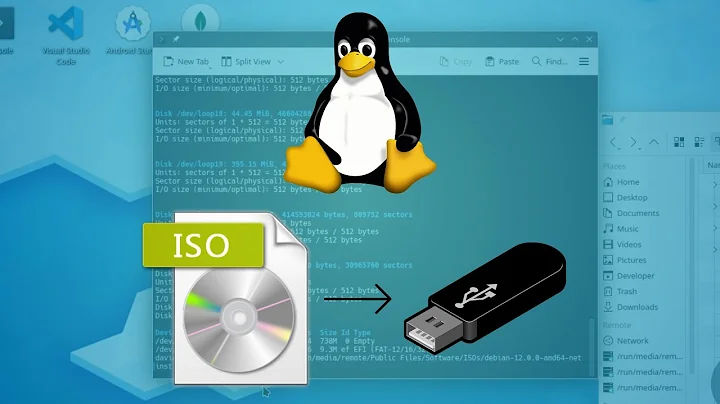 How to Write an ISO to USB Drive in Linux