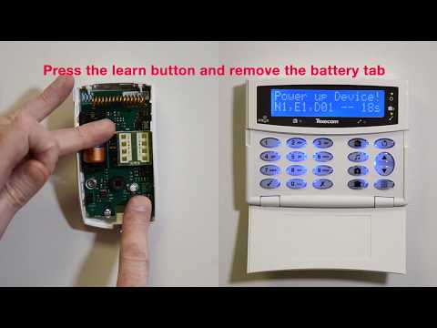 How to add a Premier Elite DT-W to a Texecom alarm system @TexecomLtd