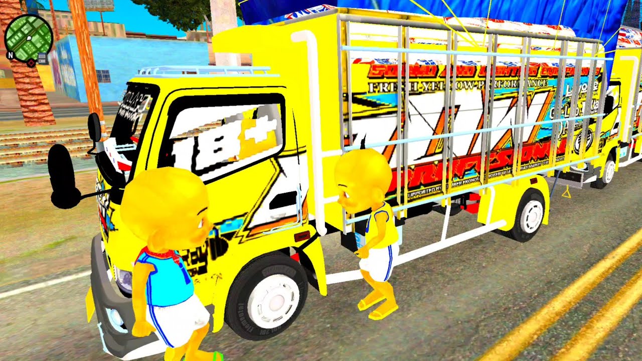 Upin ipin berulah Muat Truk Macet jalan , Kak Ros Naik Pesawat Motor Atok Alang hilang 🤣 Dunia Oyya