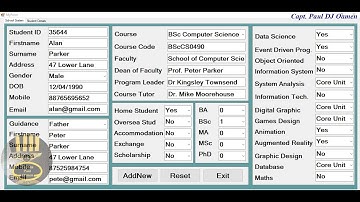 How to Create School Management System with MySQL Database in Visual C++ - Part 1 of 3