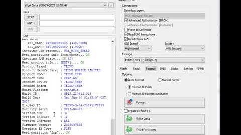Tecno Camon 18T CH6H FRP ByPass Android 12