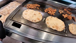 Fully loaded Naan Tacos: POV service