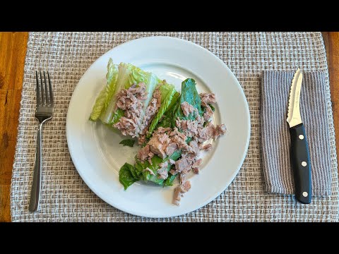 Tuna, Olive Oil & Red Wine Vinegar Salad