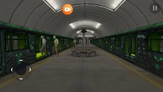 [Subway simulator 3D] Хэллоуинское обновление 2.20.2 || Зомби в метро!😱 Зомби-поезд screenshot 3