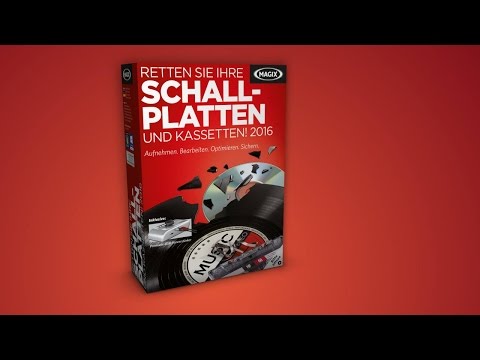 MAGIX Retten Sie Ihre Schallplatten und Kassetten! 2016 (DE) - Schallplatten digitalisieren