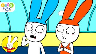 Super Water Slide!   Simon and Friends | Simon S2 Episodes | Cartoons for Kids | Tiny Pop