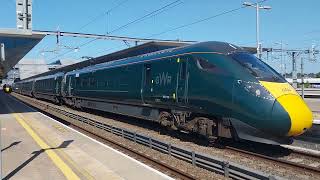 GWR Class 802 105 Departing From Reading The 14th of May 2025