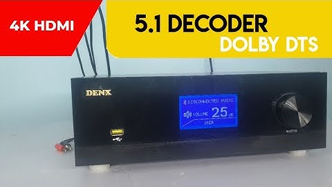 4K HDMI 5.1 DOLBY DTS DECODER |#Denx