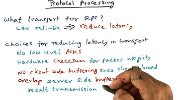 Protocol Processing (cont) - Georgia Tech - Advanced Operating Systems