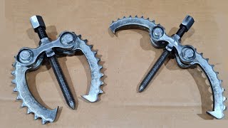 Como Fazer Saca Polia e Rolamento - Ferramenta Caseira Utilizando Sucata - Bearing Puller Homemade