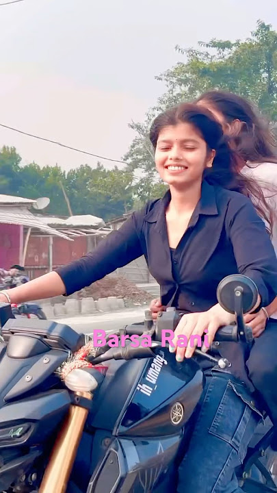 Barsa rani bike stunt video viral girl saharsa bihar #bike #shorts #bhojpuri
