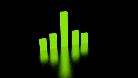 Blender Audio Baked To F-Curves - Still Alive