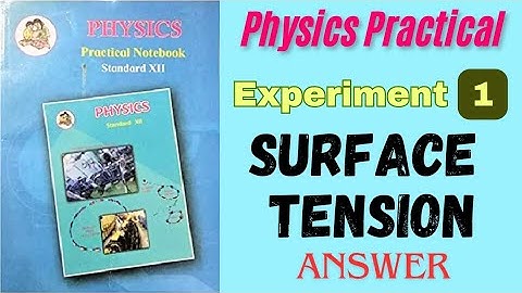 Spring mass oscillator class 12 physics practical experiment 1 answers